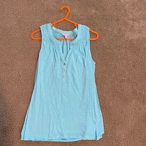 Lilly Pulitzer sleeveless shirt - beautiful color